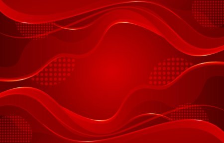 Красная абстракция