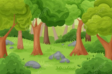 Forest cartoon