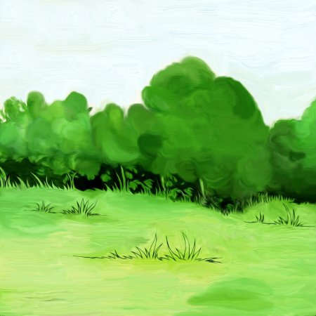 Трава рисунок