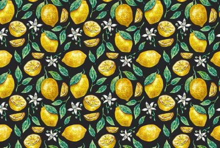 Орнамент с лимонами