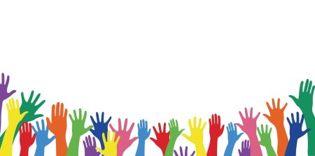 Фон волонтерство для презентации