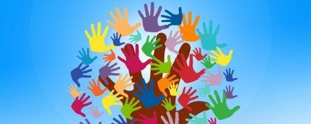 Волонтеры фон