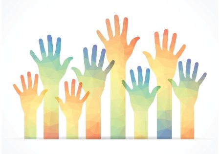 Цветные руки