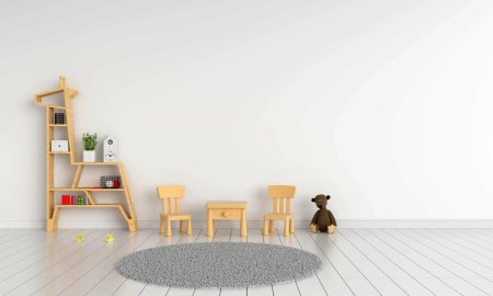 Пустая стена в детской