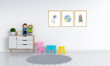 Фон детской комнаты