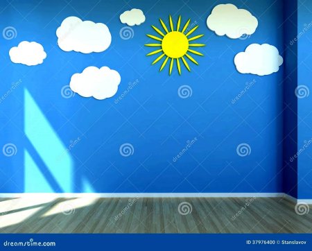 Фон детской комнаты