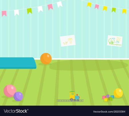 Фон детского садика спальня