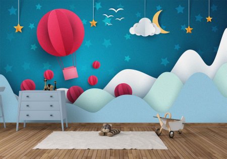 Фон детской комнаты