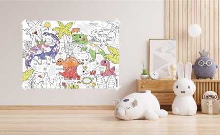 Мокап интерьер детской комнаты