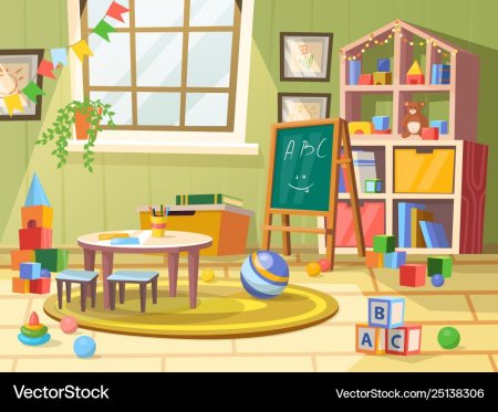 Фон детской комнаты