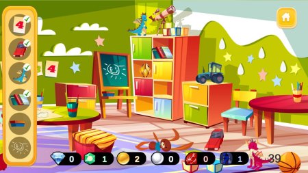 Детская комната мультяшная