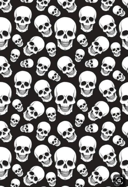 Текстура черепа