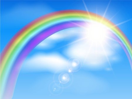 Радужные фоны