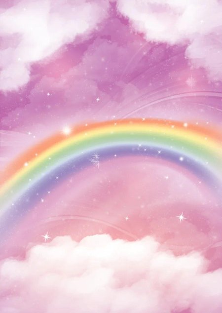 Радуга фон