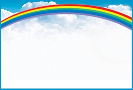 Рамка Радуга для детей