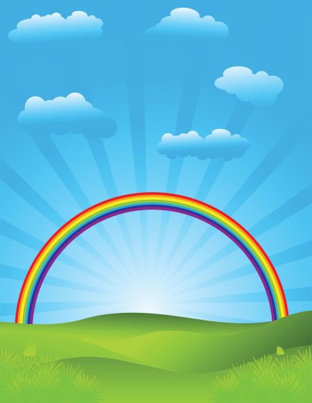 Радуга рисунок