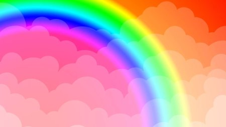 Радужный фон