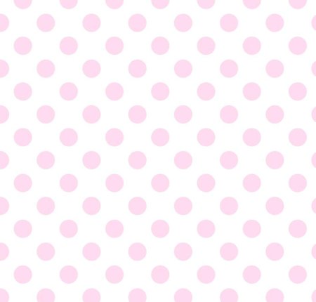 Розовый фон в горошек