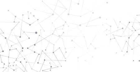 Линии с точками без фона