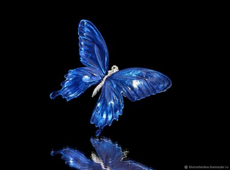 Синяя бабочка