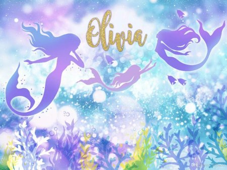 Русалочка фон