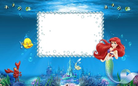Рамка Русалочка