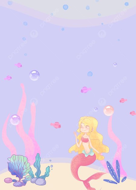 Фон Русалка