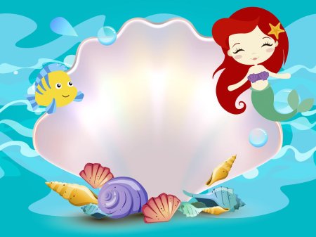 Морской фон для детей