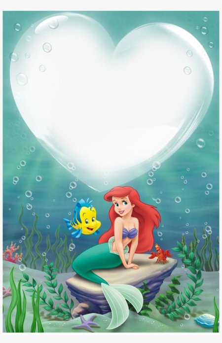 Рамка Русалочка