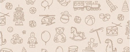 Паттерн детские игрушки