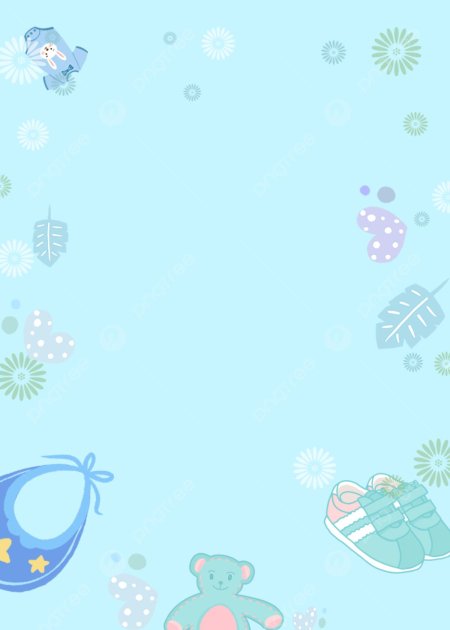 Синий фон детский