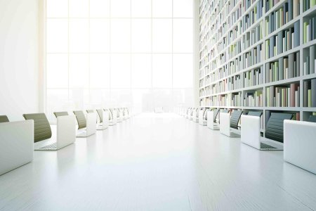 Библиотека фон