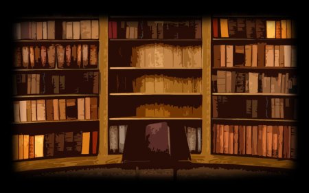 Библиотека фон