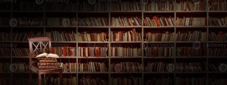 Библиотека фон