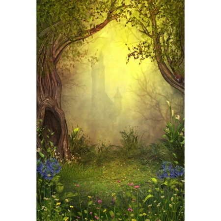 Сказочный лес фотошоп