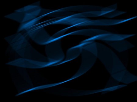 Сине черная абстракция