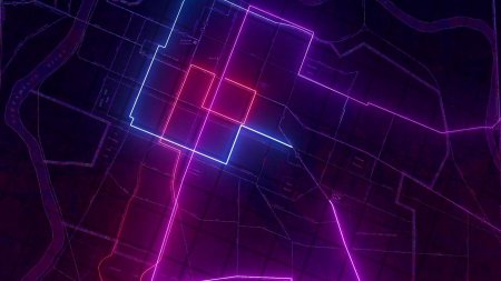 Неоновый фон для фотошопа