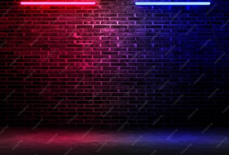 Кирпич неон