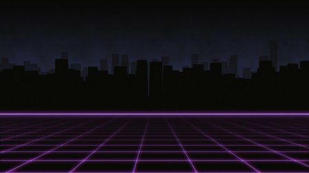 Neon Grid 80s