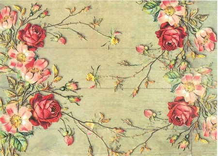 Цветочные фоны для декупажа