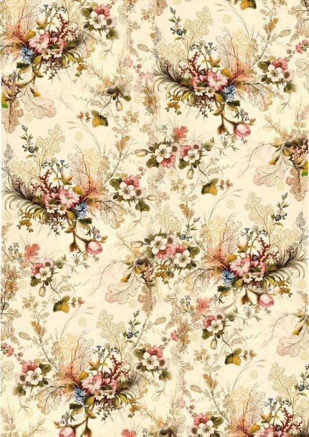 Цветочные фоны для декупажа