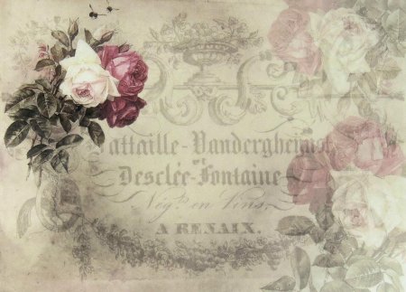 Винтажная бумага для декупажа