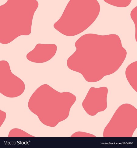 Коровьи пятна розовые