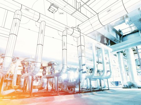 Промышленный фон