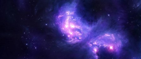 Фиолетовый космос