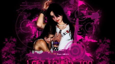 Фон в стиле эмо