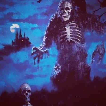 Монстр скелет