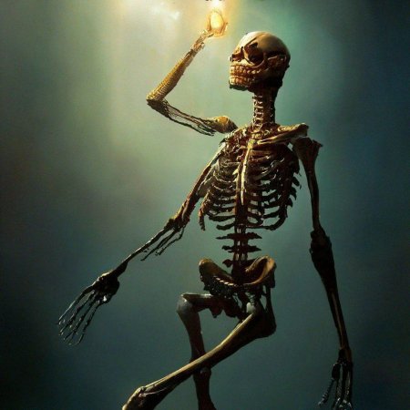 Скелет крутой