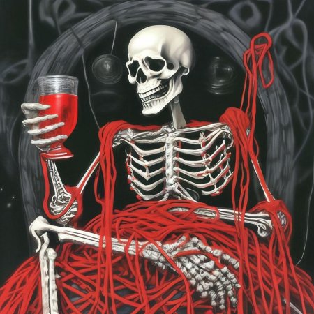 Арт скелет