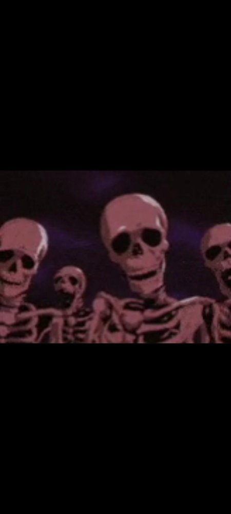 Skeleton meme